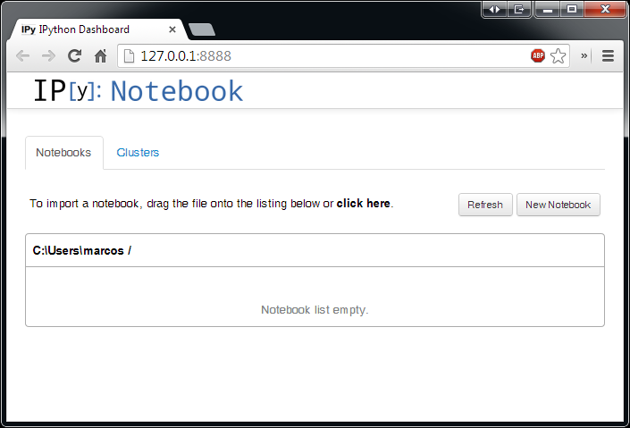IPython Notebook on Windows OS