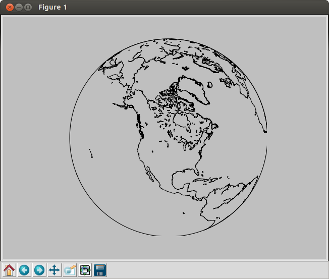 Map drawn from outdated matplotlib Basemap